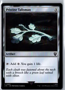 PRISTINE TALISMAN 283 COMMANDER: THE LORD OF THE RINGS MAGIC: THE GATHERING NM - Image 1