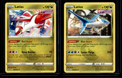 Latias 193/264 & Latios 194/264 Pokemon Set-2021 Fusion Strike- Non Holo Rare NM - Image 1