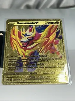 Gold Pokemon Card Collectible/Gift - Image 1
