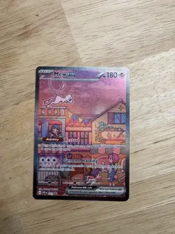 Pokemon TCG Mew EX 053 Black Star Promo Scarlet & Violet 151 Card - Image 2