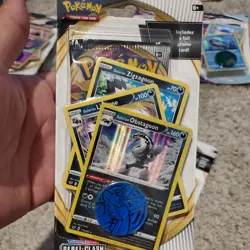 Pokemon TCG S&S: Rebel Clash Blister Booster Pack - w/3 Promos and Coin - NEW - Image 2