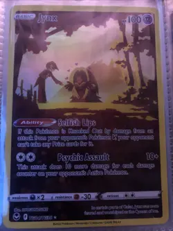 Pokemon : SWSH SILVER TEMPEST JYNX TG04/TG30 TRAINER GALLERY - Image 2