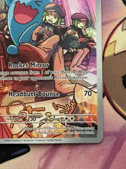Team Rocket's Wobbuffet SVP203 Promo Pokemon TCG Scarlet & Violet NM - Image 4