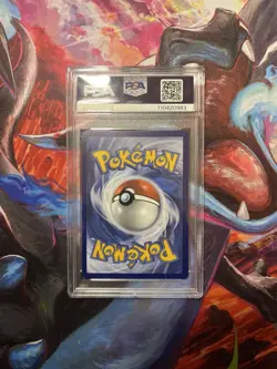 PSA 9 Pecharunt EX Special Illustration Rare Shrouded Fable Pokemon TCG - Image 2