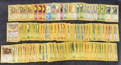 100 Vintage 1999 Pokemon Jungle Cards Lot – 4 Rares + Pikachu – WOTC all NM - Image 1