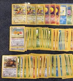 100 Vintage 1999 Pokemon Jungle Cards Lot – 4 Rares + Pikachu – WOTC all NM - Image 2