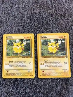100 Vintage 1999 Pokemon Jungle Cards Lot – 4 Rares + Pikachu – WOTC all NM - Image 5