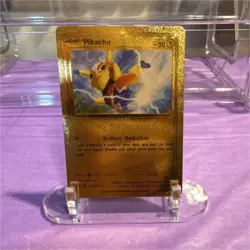 Pokemon Pikachu Gold Foil Card - Image 1
