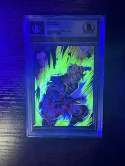 Dragonball Hand Drawn Sketch Art Card Signed Gohan Kyle Hebert 1of 1! Beckett - Image 3