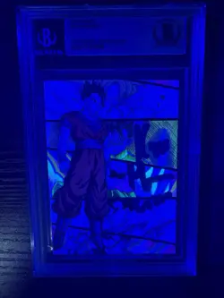 Dragonball Hand Drawn Sketch Art Card Signed Gohan Kyle Hebert 1of 1! Beckett - Image 3