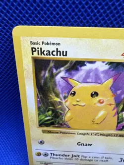 Pikachu (Red Cheeks) 58/102 Base Set (Shadowless) Pokemon Card NM 1999 Vintage - Image 2