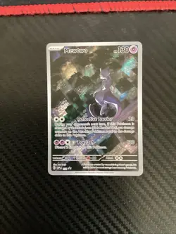 Mewtwo 052 Sv: Scarlet & Violet Promo Cards Holo NM - Image 1