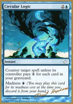 MTG Circular Logic (dh33/142) World Championship Decks 2003 HP - Image 1