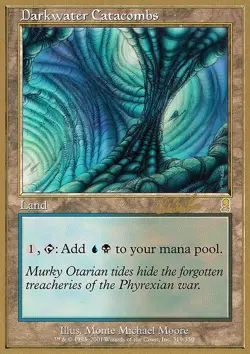 MTG Darkwater Catacombs (cr319/156) World Championship Decks 2002 MP - Image 1