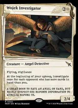 MTG Magic the Gathering Wojek Investigator (340/462) Murders at Karlov Manor NM - Image 1