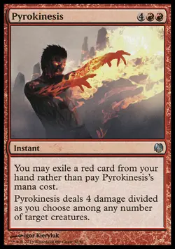 MTG Magic the Gathering Pyrokinesis (32/83) DD Heroes vs. Monsters LP - Image 1