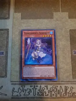YUGIOH TEARLAMENTS SCHEIREN POTE-EN014 SUPER 1ST EDITION NM - Image 1
