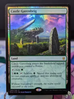 MTG Throne of Eldraine- Castle Garenbrig 240 Foil - Image 1