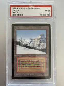 Mtg Beta PSA 9 TAIGA | Magic the gathering | MINT | POP 30 - Image 3