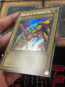 YuGiOh Right Arm of the Forbidden One - LOB-122 Unlimited Original Print - Image 3