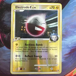 Electrode G Rising Rivals Reverse Holo Pokemon TCG 39/111 Platinum SP Uncommon - Image 3