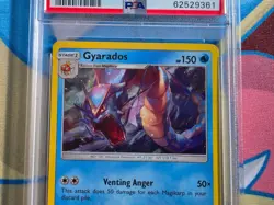 Gyarados - 2017 Pokemon Sun & Moon Burning Shadows Team Up Cosmos #33 - PSA 9 - Image 5