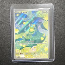 Pokemon Budew 221/217 ASCn Full Art Holo Basic 2016 English - Image 1
