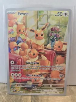 Pokemon: Eevee 188/167 Sv06: Twilight Masquerade Holo - Image 1