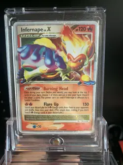 Pokemon TCG Infernape LV.X DP10 Level Up Rare Holo 2007 — English - Image 1