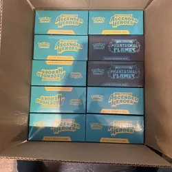 Pokemon TCG: Ascended Heroes And Phantasmal Flames Elite Trainer Box (ETB) 10Lot - Image 1