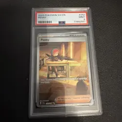 2023 Pokemon Penny 252 PSA 9 Special Illustration Rare Scarlet Violet - Image 1