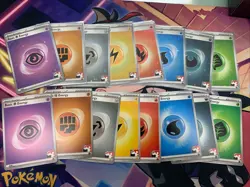 Pokemon 151 Energy Bundle Prize Pack Energy Cosmos Holo Play Stamp - Image 1