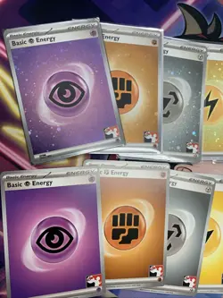 Pokemon 151 Energy Bundle Prize Pack Energy Cosmos Holo Play Stamp - Image 2