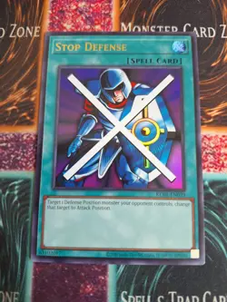 Yu-Gi-Oh! Stop Defense KC01-EN039 Ultra Rare Limited Near Mint - Image 1