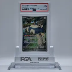 2023 Pokemon SVP EN 151 Pokemon Center ETB #051 Snorlax PSA 9 - Image 1