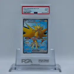 2023 Pokemon MEW EN Ultra Rare #192 Zapdos ex PSA 9 - Image 1