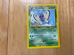 2001 Pokemon Southern Islands #9/18 Butterfree - Image 1