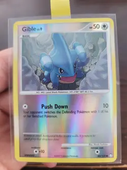 Pokemon Gible 85/123 Mysterious Treasures Reverse Holo - Image 3