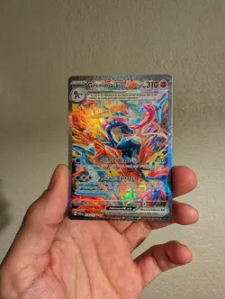 2024 Pokemon SV Twilight Masquerade Greninja ex sir #214/167 NM - Image 1