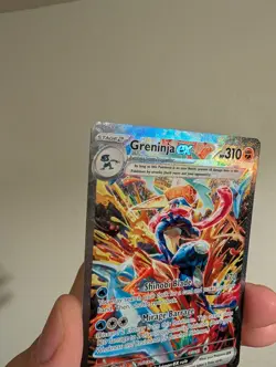 2024 Pokemon SV Twilight Masquerade Greninja ex sir #214/167 NM - Image 2