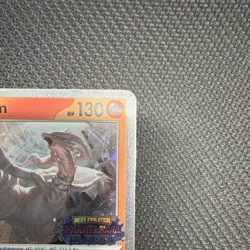Pokemon Reshiram 017/094 Phantasmal Flames Mega Evolution Stamped Rare Holo Card - Image 3