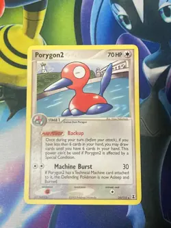 Porygon2 25/113 EX Delta Species Rare Pokemon Card LP - Image 1