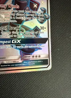 Rayquaza GX 177a/168 Hidden Fates Secret Rare Pokemon Card HP - Image 4