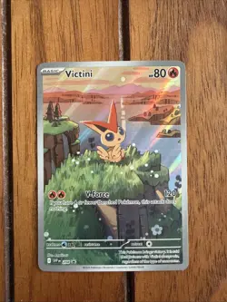 Victini 208 Pokemon TCG S&V Black Star Promo Holo Card NM Condition - Image 1