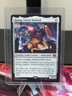 Teenage Mutant Ninja Turtles Krang Utrom Warlord TMT Legendary Artifact Creature - Image 1