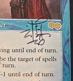 Morphling Urza's Saga NM ARTIST SIGNED MAGIC MTG CARDbRK POST - Image 3