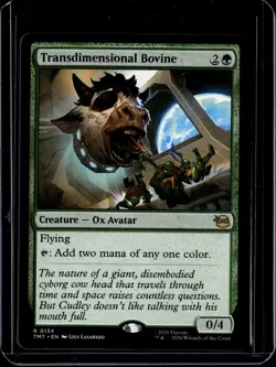 Transdimensional Bovine - 134 - TMT - NM - MTG Magic the Gathering - Image 1