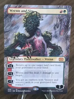MTG Wrenn and Six (Borderless) Double Masters 2022 Regular - Image 1