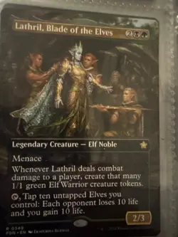 Lathril, Blade of the Elves (Borderless) Foundations Regular - Image 1