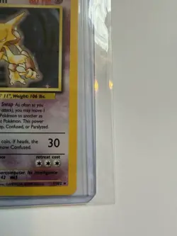 Pokemon Alakazam 1/102 Base Set Holo Rare English 1999 NEAR MINT 💎 - Image 2